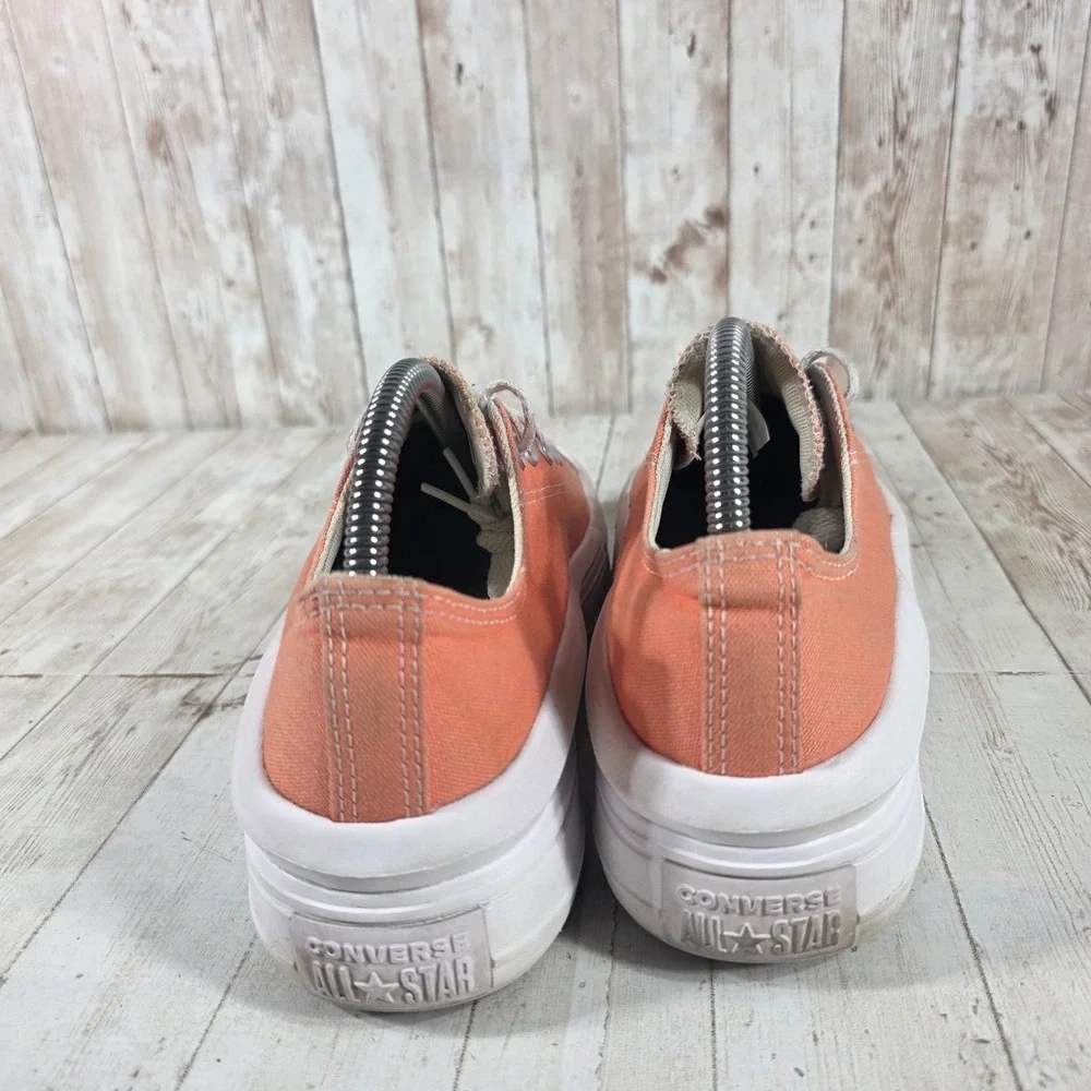 Converse‎ All Star Move Platform Sneakers Terra Orange Low Top 572723C Womens 9